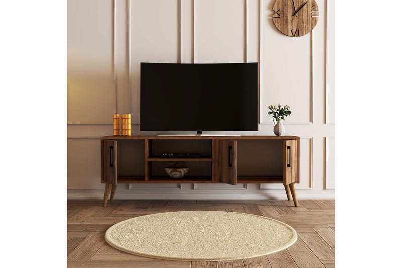 Andifli Tv-benk 150x52 cm - Brun - TV-benk & mediabenk