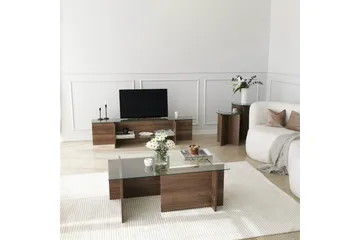 Andifli Tv-benk 158x40 cm - Brun - Møbler - Mediamøbel & tv møbel - TV-benk & mediabenk