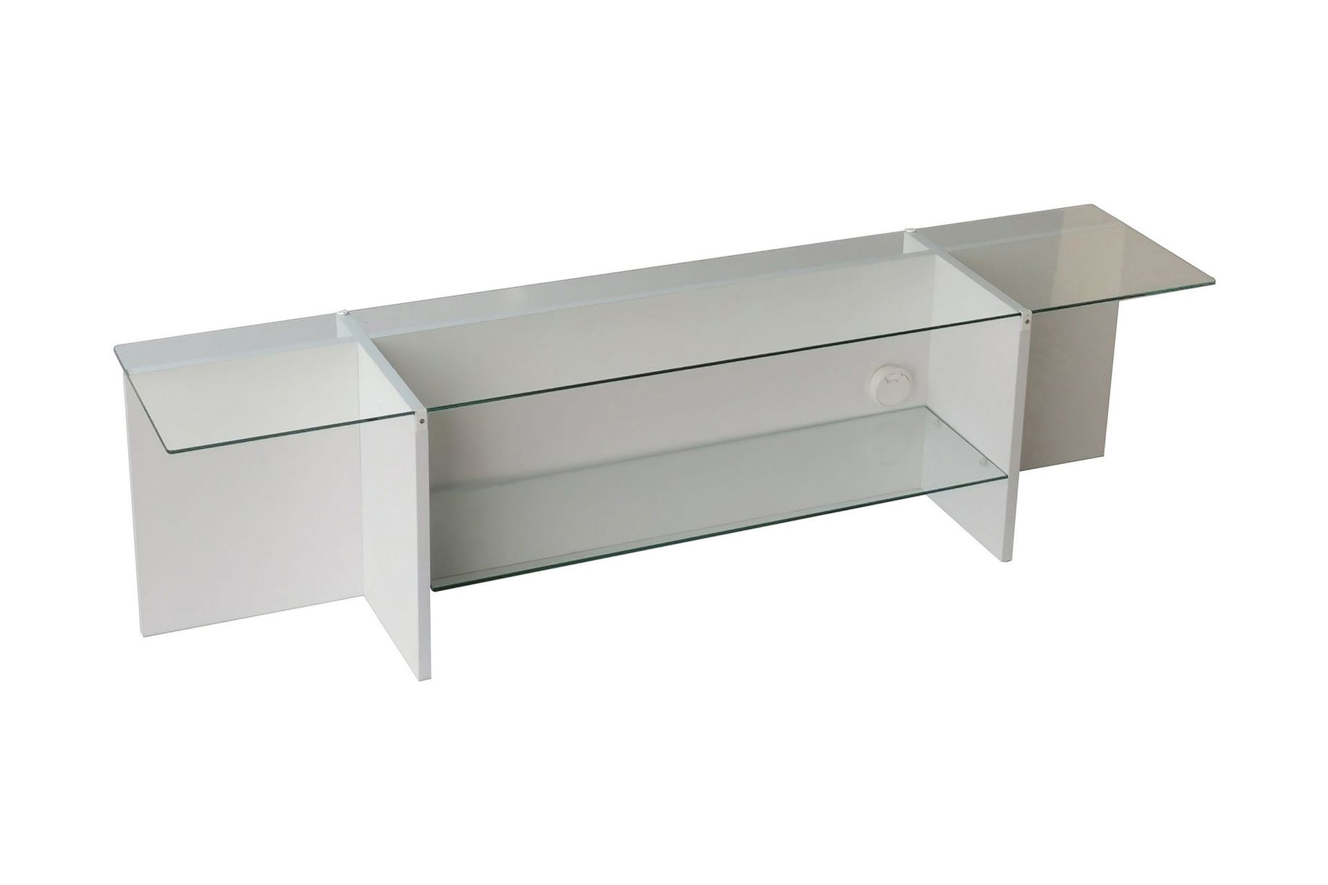 Andifli Tv-benk 158x40 cm - Hvit - Møbler - Mediamøbel & tv møbel - TV-benk & mediabenk