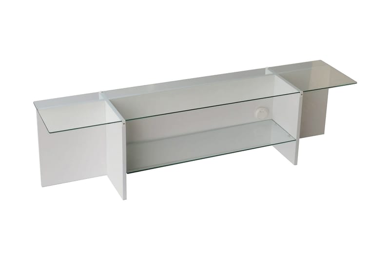 Andifli Tv-benk 158x40 cm - Hvit - Møbler - Mediamøbel & tv møbel - TV-benk & mediabenk