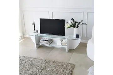 Andifli Tv-benk 158x40 cm - Hvit - Møbler - Mediamøbel & tv møbel - TV-benk & mediabenk