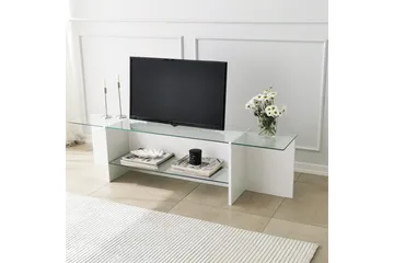 Andifli Tv-benk 158x40 cm - Hvit - Møbler - Mediamøbel & tv møbel - TV-benk & mediabenk