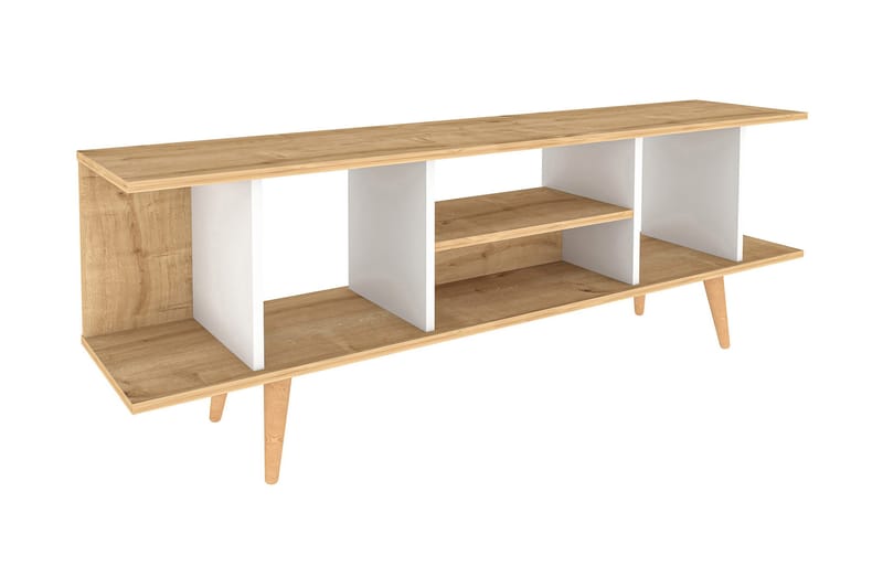 Andifli Tv-benk 160x38,6 cm - Blå - Møbler - Mediamøbel & tv møbel - TV-benk & mediabenk