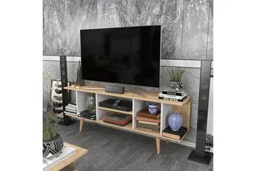 Andifli Tv-benk 160x38,6 cm - Blå - Møbler - Mediamøbel & tv møbel - TV-benk & mediabenk