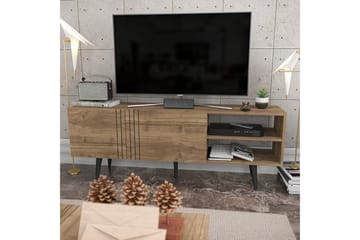 Andifli Tv-benk 160x38,6 cm - Brun - Møbler - Mediamøbel & tv møbel - TV-benk & mediabenk