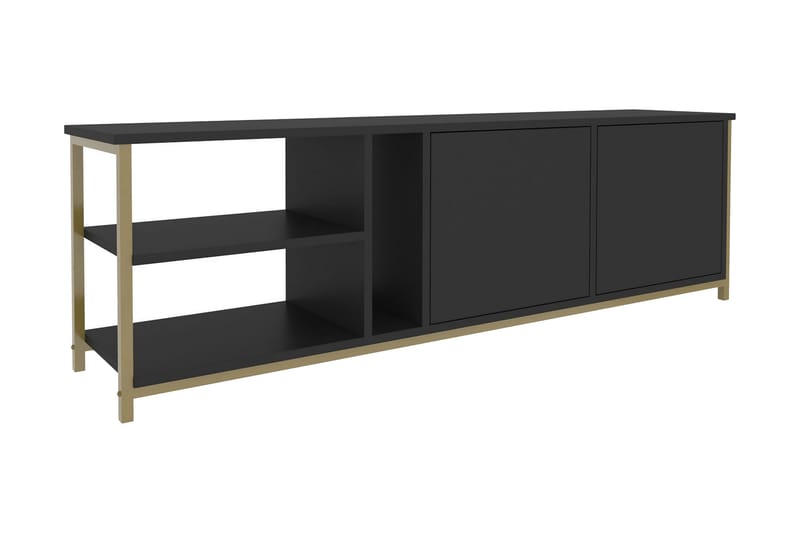 Andifli Tv-benk 160x50,8 cm - Antrasitt - Møbler - Mediamøbel & tv møbel - TV-benk & mediabenk