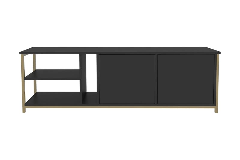 Andifli Tv-benk 160x50,8 cm - Antrasitt - Møbler - Mediamøbel & tv møbel - TV-benk & mediabenk