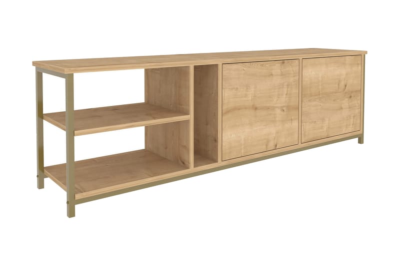 Andifli Tv-benk 160x50,8 cm - Brun - Møbler - Mediamøbel & tv møbel - TV-benk & mediabenk