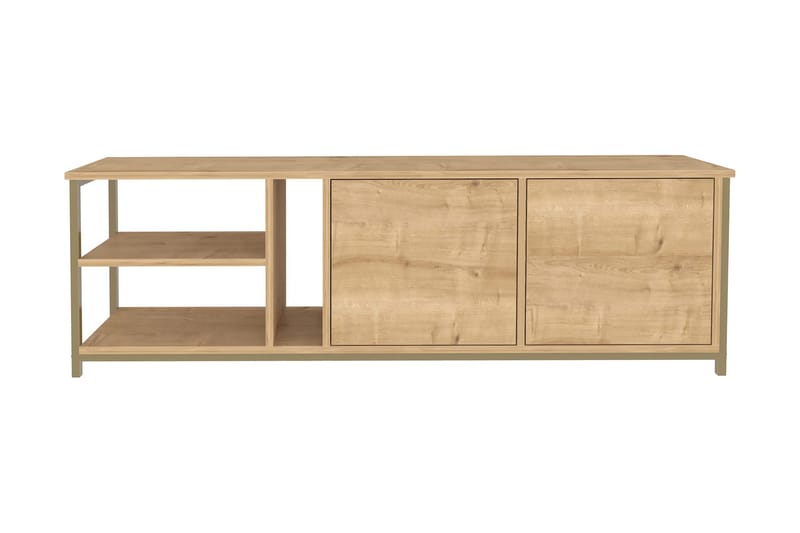 Andifli Tv-benk 160x50,8 cm - Brun - Møbler - Mediamøbel & tv møbel - TV-benk & mediabenk