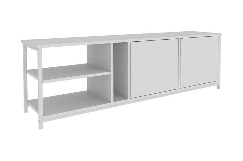 Andifli Tv-benk 160x50,8 cm - Hvit - Møbler - Mediamøbel & tv møbel - TV-benk & mediabenk