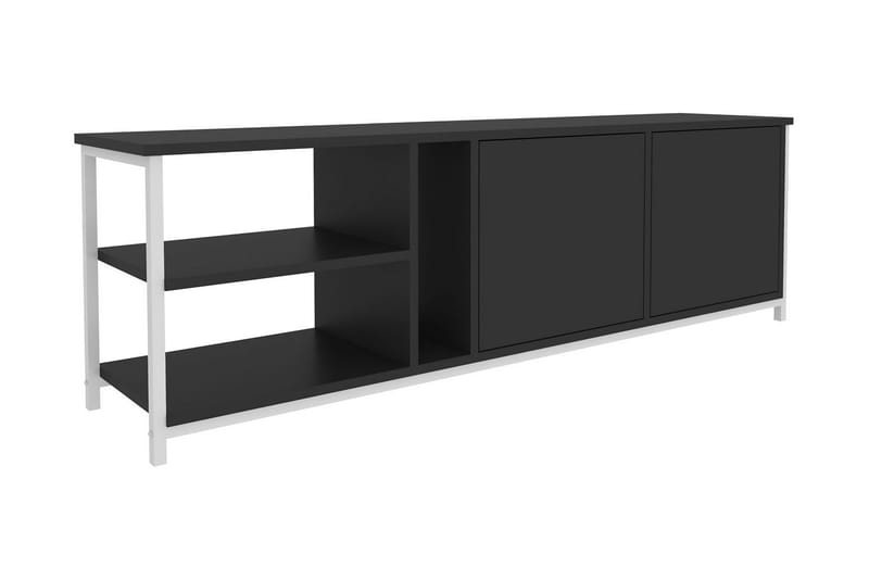 Andifli Tv-benk 160x50,8 cm - Hvit - TV-benk & mediabenk