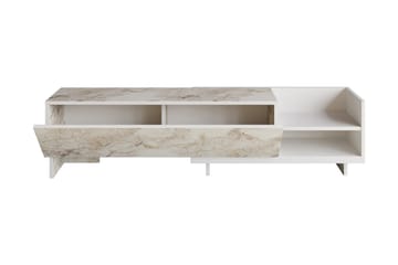 Andifli Tv-benk 165x41 cm - Hvit - Møbler - Mediamøbel & tv møbel - TV-benk & mediabenk