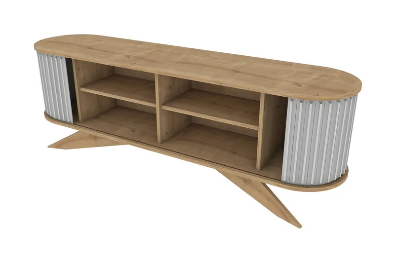 Andifli Tv-benk 180x60 cm - Blå - Møbler - Mediamøbel & tv møbel - TV-benk & mediabenk