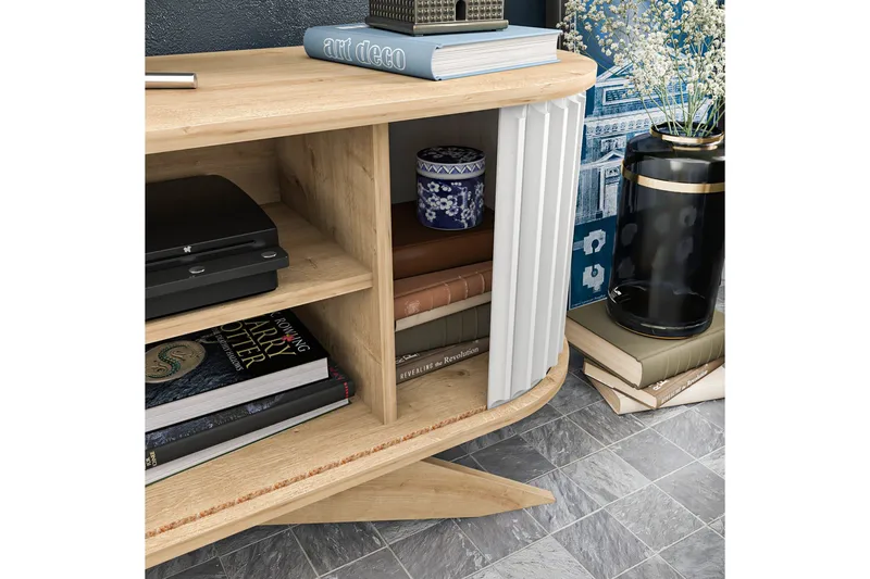 Andifli Tv-benk 180x60 cm - Blå - Møbler - Mediamøbel & tv møbel - TV-benk & mediabenk