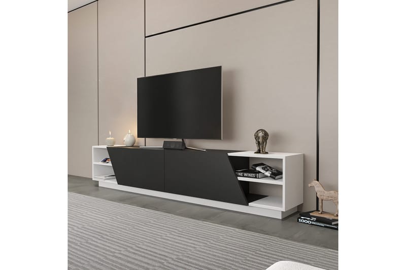 Andifli Tv-benk 240x47,4 cm - Hvit - Møbler - Mediamøbel & tv møbel - TV-benk & mediabenk