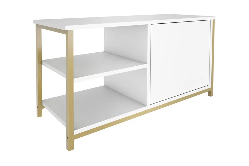 Andifli Tv-benk 89,6x50,8 cm - Gull - Møbler - Mediamøbel & tv møbel - TV-benk & mediabenk