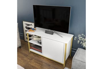 Andifli Tv-benk 89,6x50,8 cm - Gull - Møbler - Mediamøbel & tv møbel - TV-benk & mediabenk