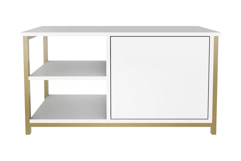 Andifli Tv-benk 89,6x50,8 cm - Gull - Møbler - Mediamøbel & tv møbel - TV-benk & mediabenk