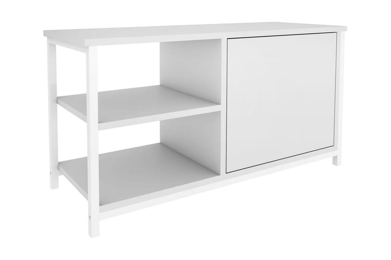 Andifli Tv-benk 89,6x50,8 cm - Hvit - Møbler - Mediamøbel & tv møbel - TV-benk & mediabenk