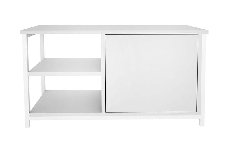 Andifli Tv-benk 89,6x50,8 cm - Hvit - Møbler - Mediamøbel & tv møbel - TV-benk & mediabenk