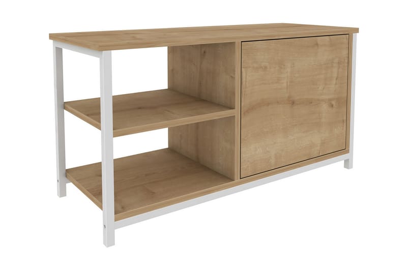 Andifli Tv-benk 89,6x50,8 cm - Hvit - Møbler - Mediamøbel & tv møbel - TV-benk & mediabenk