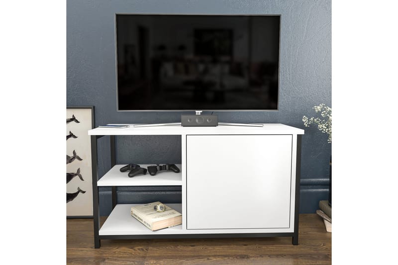 Andifli Tv-benk 89,6x50,8 cm - Svart - Møbler - Mediamøbel & tv møbel - TV-benk & mediabenk