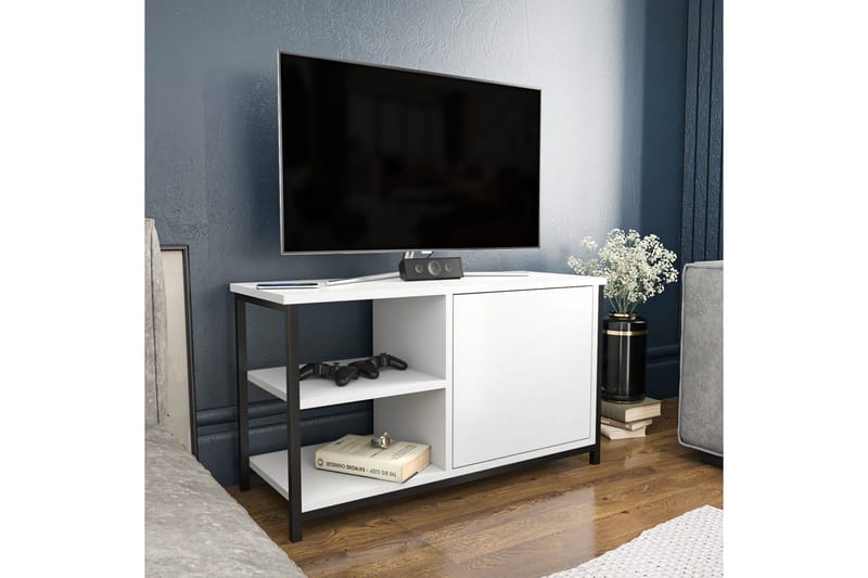 Andifli Tv-benk 89,6x50,8 cm - Svart - Møbler - Mediamøbel & tv møbel - TV-benk & mediabenk