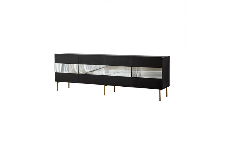 Arioch TV-benk 180 cm - Grå - Møbler - Mediamøbel & tv møbel - TV-benk & mediabenk