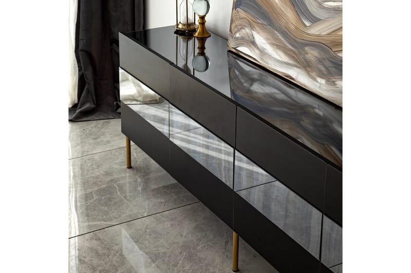 Arioch TV-benk 180 cm - Grå - Møbler - Mediamøbel & tv møbel - TV-benk & mediabenk