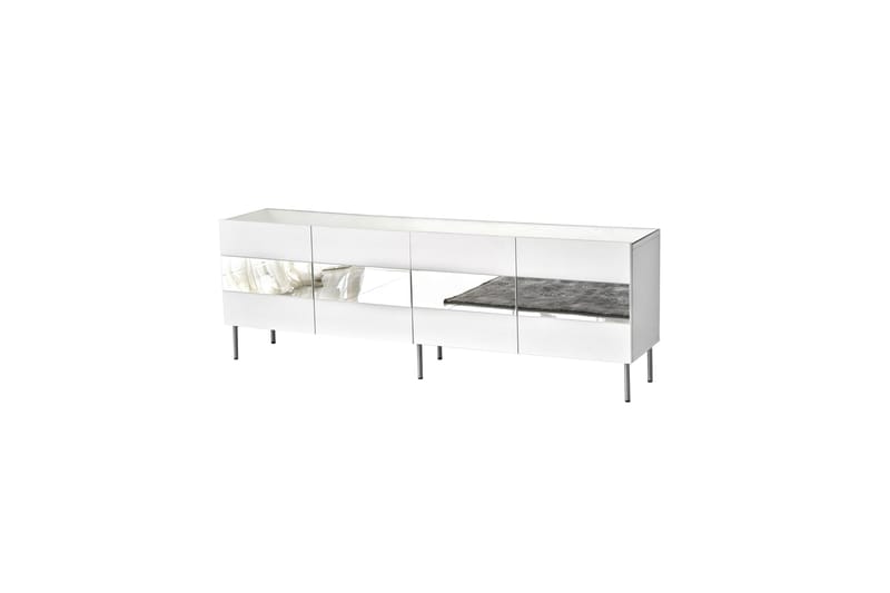 Arioch TV-benk 180 cm - Sølv - Møbler - Mediamøbel & tv møbel - TV-benk & mediabenk