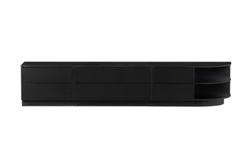 Arteksio TV-benk 78 cm Høyre - Carbon black - Møbler - Mediamøbel & tv møbel - TV-benk & mediabenk