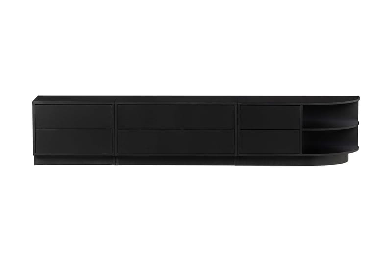 Arteksio TV-benk 78 cm Høyre - Carbon black - Møbler - Mediamøbel & tv møbel - TV-benk & mediabenk