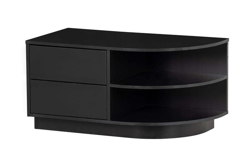 Arteksio TV-benk 78 cm Høyre - Carbon black - Møbler - Mediamøbel & tv møbel - TV-benk & mediabenk