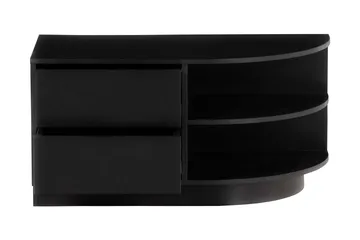 Arteksio TV-benk 78 cm Høyre - Carbon black - Møbler - Mediamøbel & tv møbel - TV-benk & mediabenk