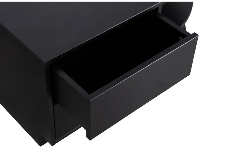 Arteksio TV-benk 78 cm Høyre - Carbon black - Møbler - Mediamøbel & tv møbel - TV-benk & mediabenk