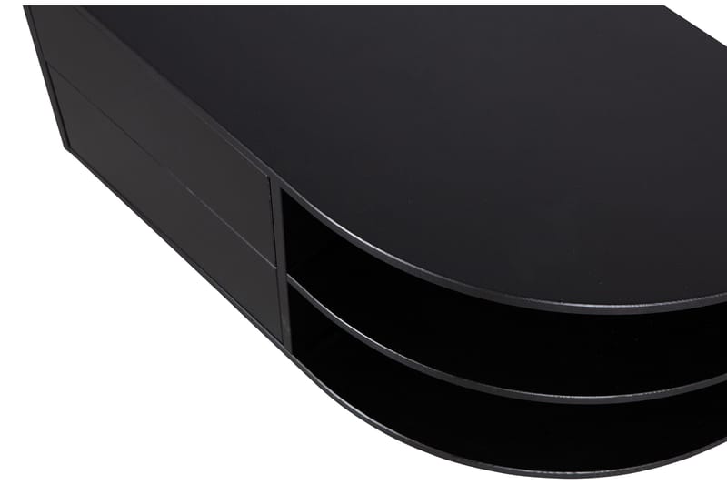 Arteksio TV-benk 78 cm Høyre - Carbon black - Møbler - Mediamøbel & tv møbel - TV-benk & mediabenk