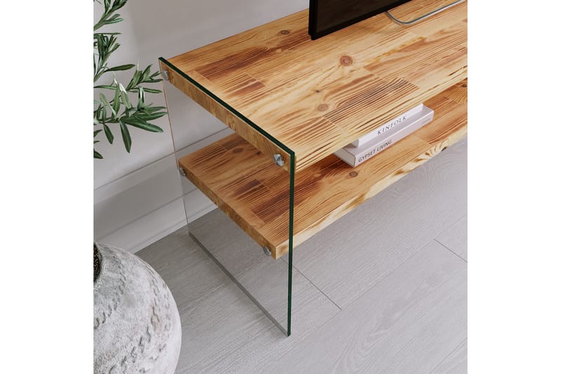 Assanisa TV-benk 120 cm - Natur - Møbler - Mediamøbel & tv møbel - TV-benk & mediabenk