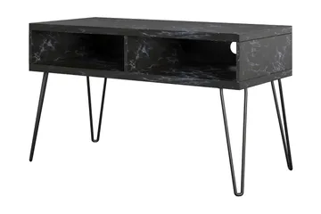 Athena Tv-benk 107x50 cm Svart/Marmormønster - Novogratz - Møbler - Mediamøbel & tv møbel - TV-benk & mediabenk