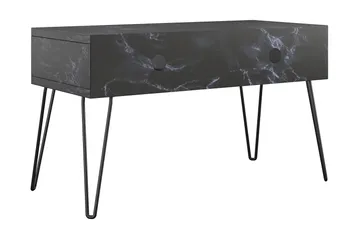 Athena Tv-benk 107x50 cm Svart/Marmormønster - Novogratz - Møbler - Mediamøbel & tv møbel - TV-benk & mediabenk