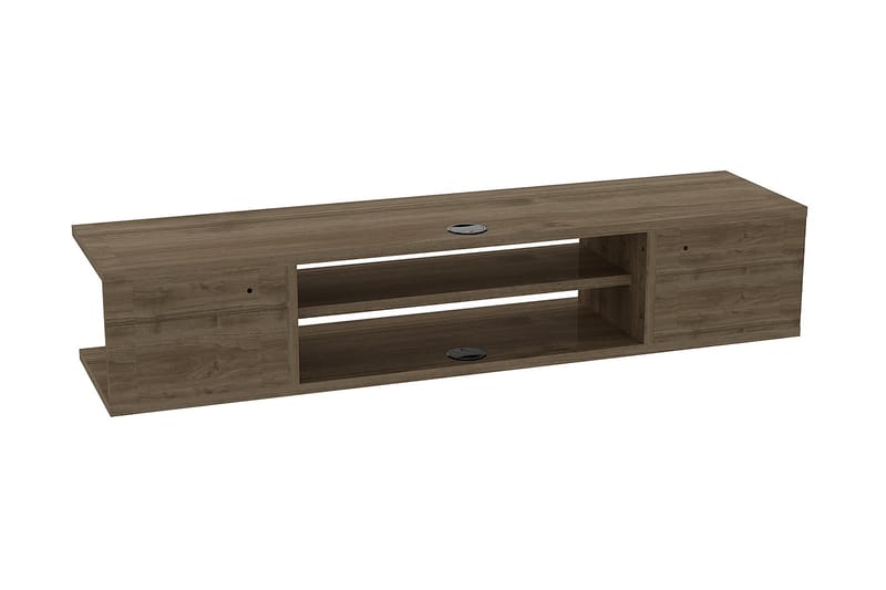 Avvakko TV-benk 135 cm - Brun - Møbler - Mediamøbel & tv møbel - TV-benk & mediabenk