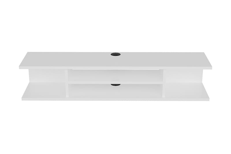Avvakko TV-benk 135 cm - Hvit - Møbler - Mediamøbel & tv møbel - TV-benk & mediabenk