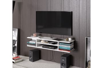 Avvakko TV-benk 135 cm - Hvit - Møbler - Mediamøbel & tv møbel - TV-benk & mediabenk