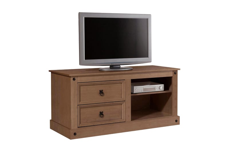 Ayala TV-benk 120 cm, Mørkebrun