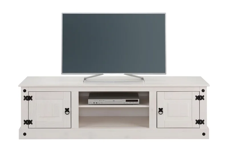 Ayala TV-benk 160 cm - Hvit - Møbler - Mediamøbel & tv møbel - TV-benk & mediabenk