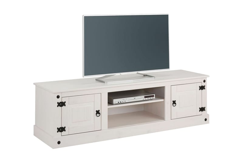 Ayala TV-benk 160 cm - Hvit - Møbler - Mediamøbel & tv møbel - TV-benk & mediabenk