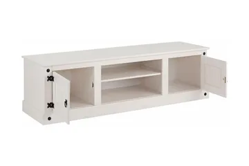 Ayala TV-benk 160 cm - Hvit - Møbler - Mediamøbel & tv møbel - TV-benk & mediabenk