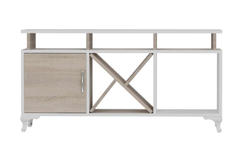 Ayaze TV-benk 120 cm - Hvit - Møbler - Mediamøbel & tv møbel - TV-benk & mediabenk