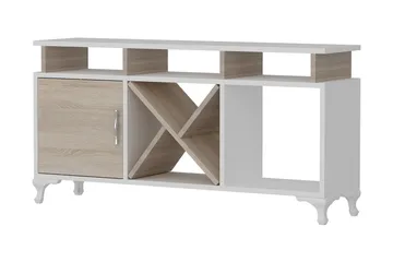Ayaze TV-benk 120 cm - Hvit - Møbler - Mediamøbel & tv møbel - TV-benk & mediabenk