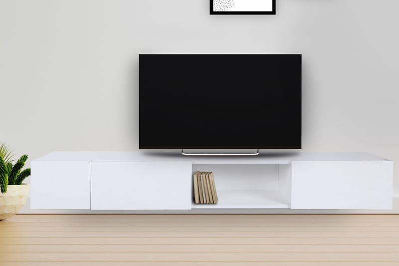 Bawinkel TV-benk 180 cm - Hvit - Møbler - Mediamøbel & tv møbel - TV-benk & mediabenk