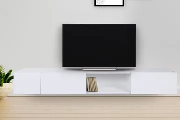 Bawinkel TV-benk 180 cm - Hvit - Møbler - Mediamøbel & tv møbel - TV-benk & mediabenk